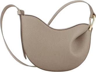 Generic NYSDM Pea-shaped Tote Bag Soft Leather Premium Commuter Shoulder Handheld Dual Use Minimalist Pleated Design Bag