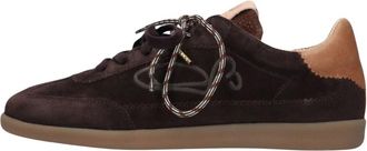 Fred De La Bretoniere Pepper Sign Lage Sneakers - Dames - Sneakers - Bruin - 37 EU - Schoenen