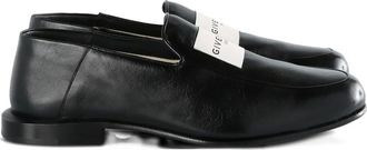 Givenchy logo-patch loafers - Nero