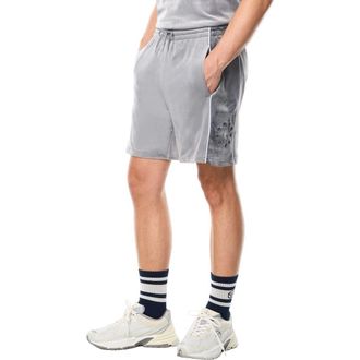 Sergio Tacchini Cresta Velour Short in Sleet at Nordstrom, Size Xxx-Large