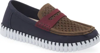 Ilse Jacobsen Tulip 3233 Loafer in Dark Indigo at Nordstrom, Size 40