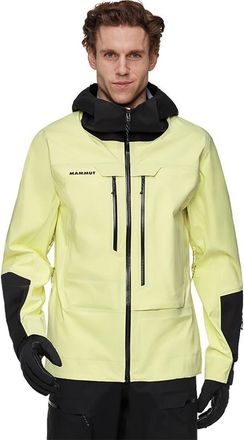 Mammut Haldigrat Light Hs Hooded Jacket - Mens in Sulai/black at Nordstrom, Size X-Large