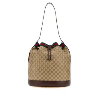 Gucci Gg Canvas Bucket Bag Vinsanbrdkbrvrv Borse A Secchiello