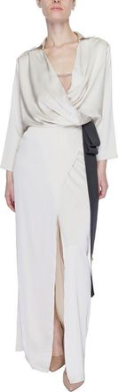 Sandro Ferrone Polyester Long Womens Dress
