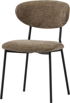 De Eekhoorn Design Esszimmerstuhl Kjeldo, Chenille Khaki