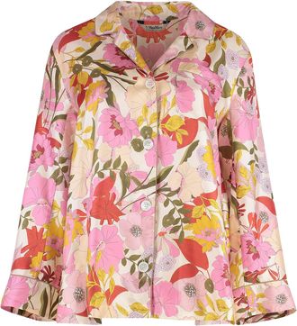 Max Mara Alan Printed Silk Shirt