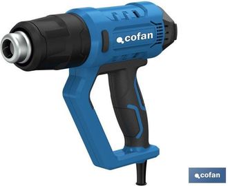 cofan Cofan - Pistola De Aire Caliente Con Lcd Digital Display 2000 W