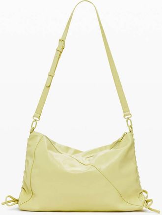 Desigual Borsa media verde lucida con fiocchi