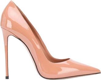 Generic Women Elegant Patent Leather High Heel Pumps Pointed Toe Office Work Dress Shoes Nude