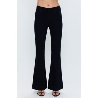 Pistola Denim Kinsley Flare Jeans in Black Ink at Nordstrom Rack, Size 30