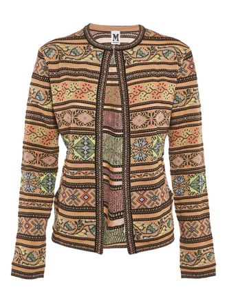 Missoni geometric-pattern cardigan - Neutrals