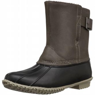Northside Womens Nakoa Waterproof Slip-On Duck Boot In Stone