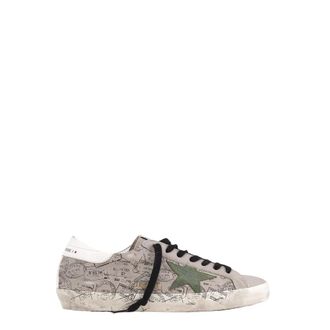 Golden Goose Sneakers, male, Multicolor, Size: 8 US Super-Star Sneakers