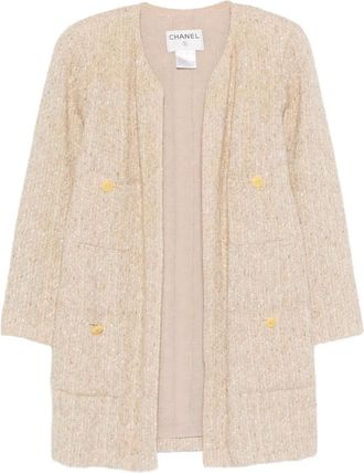 Chanel Cappotto con bottoni - Toni neutri