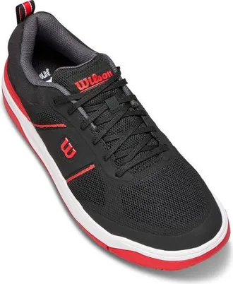 Wilson Pickle Pro Pickleball Sneaker in Black/infrared/clear White at Nordstrom, Size 12.5