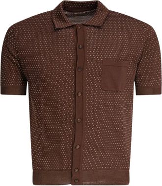 Rakkì Camicia a pois - Marrone