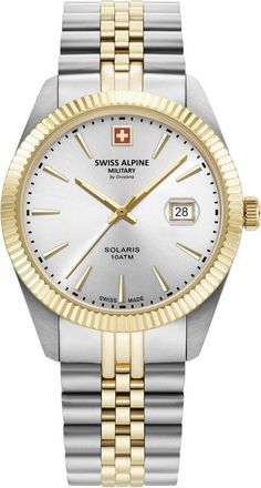 Swiss Alpine Military 7016.1242 Horloge - Heren - Accessoires - Grijs - Maat: ONE Size