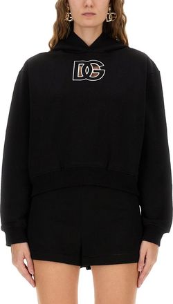 Dolce & Gabbana Sweatshirt With Dg Embroidery