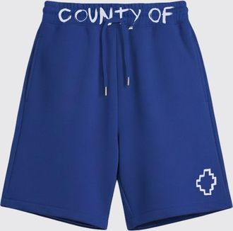 Marcelo Burlon County of Milan Pantaloncini jogging in cotone con logo