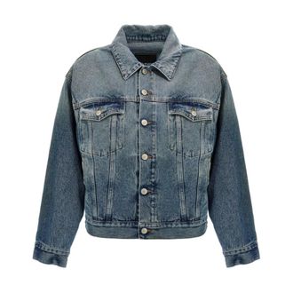 Maison Margiela Denim Jackets, female, Blue, XS, Denim Jacket
