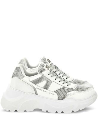 Versace Jeans Couture Sneakers chunky con inserti - Bianco