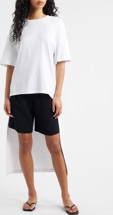 Mango Iris T-Shirt Midi Dress in White at Nordstrom, Size Medium