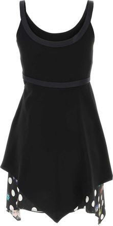 Versace Womens Black Acetate Blend Mini Dress 5b020 Abiti