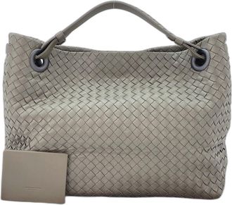 Bottega Veneta Intrecciato Brown Tote Bag (Pre-Owned)