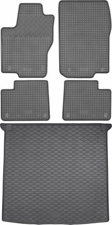 OEM Juego De Alfombrillas De Goma Para Coche Y Maletero Para Mercedes Clase M W166 Suv (noviembre De 2011 A Mayo De 2015)