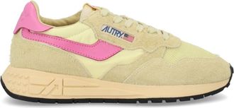 Autry Beige Color Block Sneakers
