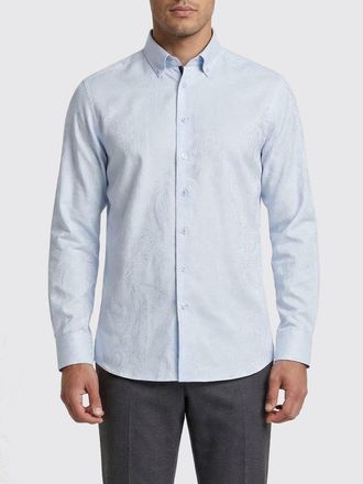 Etro Camicia classica Etro in cotone con motivo Paisley
