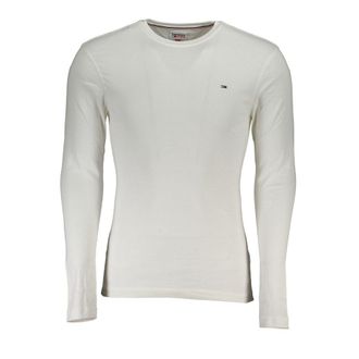 Tommy Hilfiger Witte Katoenen Heren T-Shirt
