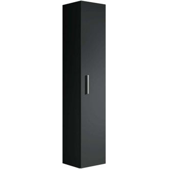 Badplaats Columna De Ba&ntilde;o Pluto 30 X 30 X 150 Cm - Negro - Mueble De Ba&ntilde;o