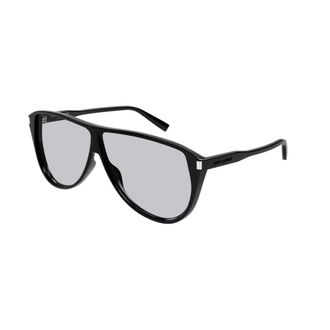 Saint Laurent SL 731 Gaspar Zonnebril - unisex - Accessoires - Zwart - Maat: 65 MM