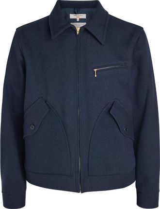 Nudie Jeans Blake Wool-blend Jacket - Navy - XL