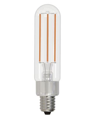 Bulbrite Ledfilament Pack Of 4-4.5W Bulb With Clear Glass Finish/Candelabra Base