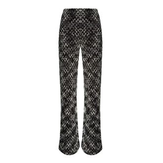 Missoni Wide Trousers, female, Brown, Size: XS Brown Stylish Trousers