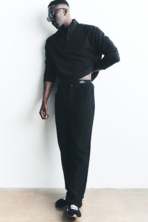 Alo | Conquer Max 4 Pocket Pants in Black, Size: Medium