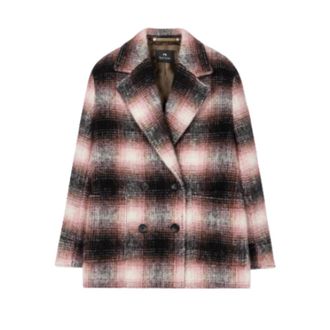 Paul Smith Jassen, Dames, Veelkleurig, S, Plaid Coat