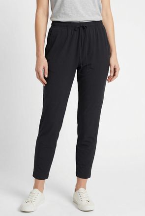 KjBrand 7/8-Hose KJBRAND Susie XS, Damen, Gr. 42K (21), K-Gr, schwarz, Web, Obermaterial: 75% Polyamid, 25% Elasthan, unifarben, schmal 7/8-L&auml;nge, Hosen 7/8-H