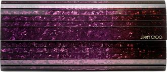 Jimmy Choo London Sweetie clutch met glitter - Paars