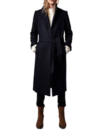 Zadig&Voltaire Monaco Wool-Blend Coat
