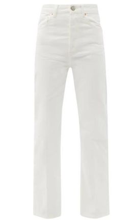Raey White Plank Straight Leg Jeans Size 26/66