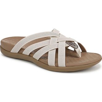 Vionic Tia Sandal in Champagne at Nordstrom Rack, Size 10