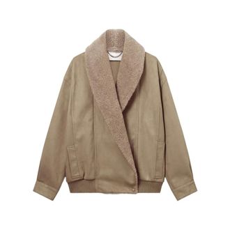 Stella McCartney Outerwear Stella Mccartney - female - Stella McCartney - Bomber Jackets - Beige - XS - Jackets