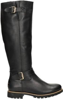 Panama Jack Amberes Igloo gevoerde leren laarzen zwart