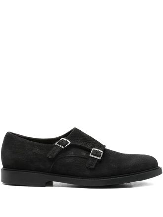 Fratelli Rossetti buckle-fastening monk shoes - Zwart