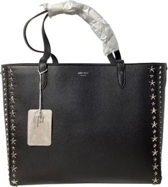 Jimmy Choo London Pre-owned Tote Bags, female, Black, Size: ONE SIZE Pre-owned Leather totes