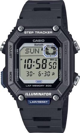 Casio Mens Digital Watch with Black Strap - WS-B1000-1AVCF