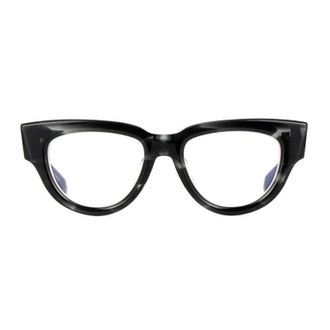 Valentino VLX-125A Black Swirl Square Full Rim Eyeglasses - Black